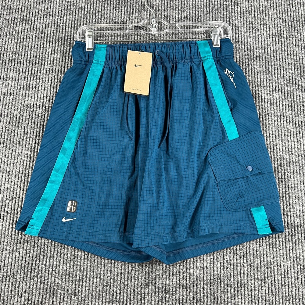 Nike Sabrina Ionescu Basketball Shorts Womens Small Blue Loose Dri Fit New